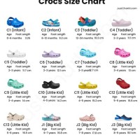 Crocs Shoe Size Chart Uk