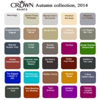 Crown Paint Colour Chart With Names