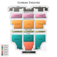 Curran Theater San Francisco Seating Chart