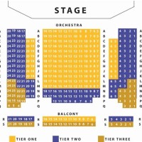 Curtis Theatre Seating Chart