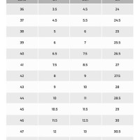 Dainese Women S Boot Size Chart