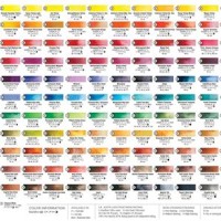 Daniel Smith Watercolor Colors Chart