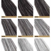 Dark Grey Hair Colour Chart