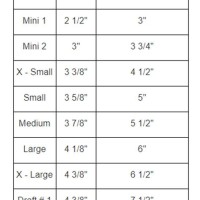 Davis Bell Boot Size Chart