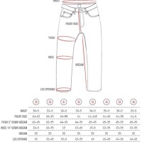 Dc Snow Pant Size Chart