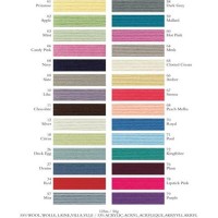 Debbie Bliss Baby Cashmerino Colour Chart