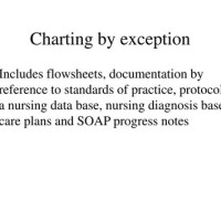 Define Charting By Exception Medical