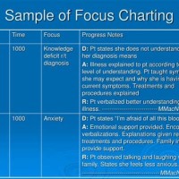 Definition Of Focus Charting