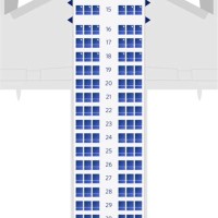 Delta Airbus A320 Jet Seating Chart