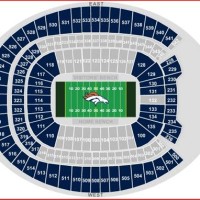 Denver Broncos Club Level Seating Chart