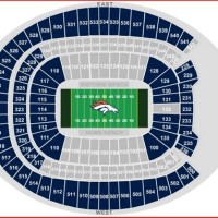 Denver Broncos Seating Chart View From My Seat