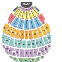 Detailed Seating Chart Hollywood Bowl