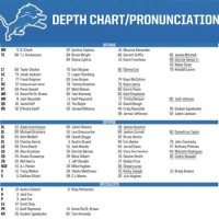 Detroit Lions Rb Depth Chart 2020