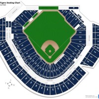 Detroit Tiger Stadium Seating Chart With Rows