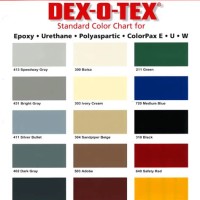 Dex O Tex Color Chart