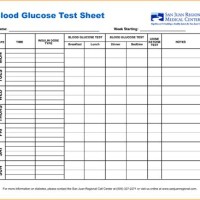 Diabetic Blood Sugar Chart Printable