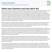 Did Chartism Succeed Or Fail