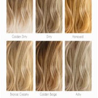 Dirty Blonde Hair Color Chart