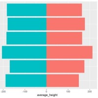 Diverging Stacked Bar Chart Ggplot2