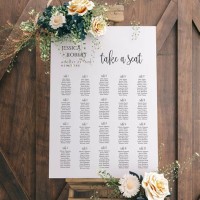 Diy Wedding Seating Chart Template