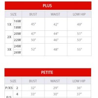 Dkny Outerwear Size Chart