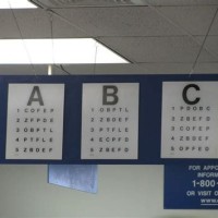 Dmv Eye Test Chart California 2018