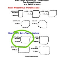 Dodge Ram Transmission Identification Chart