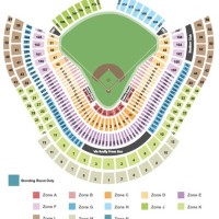 Dodger Stadium Seating Chart With Row Letters And Seat Numbers