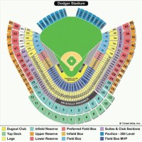 Dodger Stadium Seating Chart With Seat Numbers