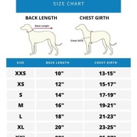 Dog Sweater Size Chart