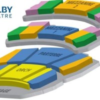 Dolby Theater Interactive Seating Chart