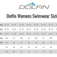 Dolfin Uglies Swimsuit Size Chart