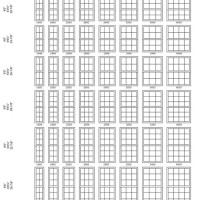 Double Hung Window Sizes Chart