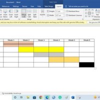 Draw Gantt Chart In Word