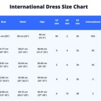 Dress Size Chart Us Europe