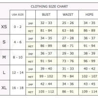 Dress Sizes Chart Canada