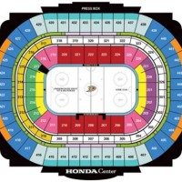 Ducks Hockey Seating Chart