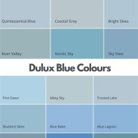 Dulux Blue Paint Colour Chart Uk