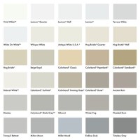 Dulux Exterior Paint Colour Chart