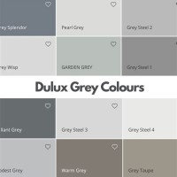 Dulux Grey Gloss Paint Colour Chart