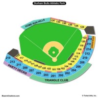 Durham Bulls Seating Chart With Rows