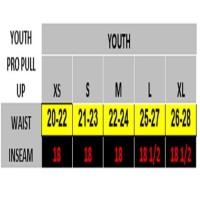 Easton Baseball Pants Size Chart