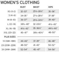 Ed Bauer Women 8217 S Size Chart