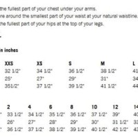 Eileen Fisher Pants Size Chart