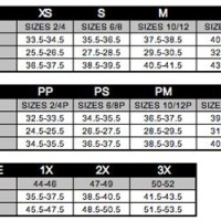 Eileen Fisher Size Chart Pp