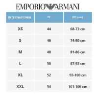 Emporio Armani Size Chart