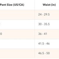 Ets Shapewear Size Chart