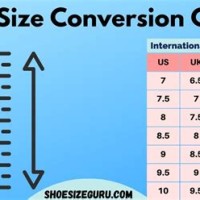 Eu Uk Shoe Size Conversion Chart