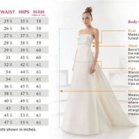 European Wedding Dress Size Chart