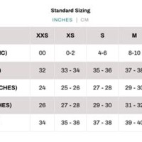 Eva Franco Size Chart